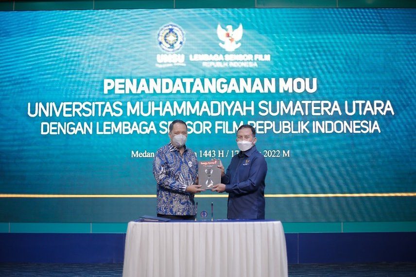 Kuatkan Kerjasama di Era Kampus Merdeka, UMSU dan Lembaga Sensor Film Republik Indonesia Tandatangani MoU