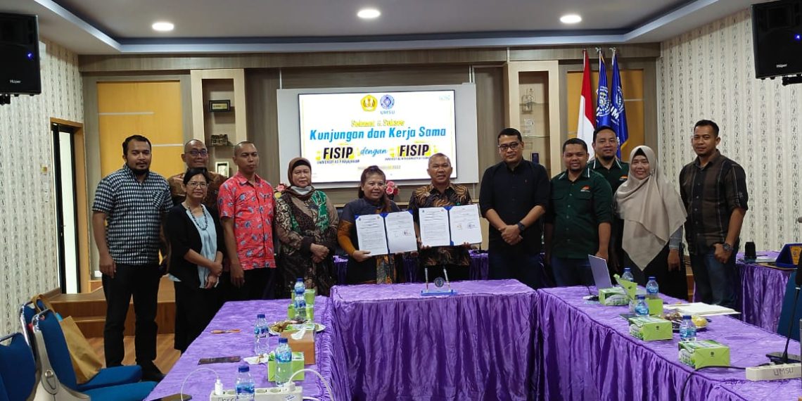 FISIP UMSU dan FISIP Unpad Sepakat Bangun Kolaborasi