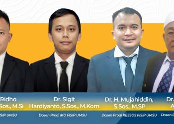 Dua Bulan, FISIP UMSU Tambah 4 Doktor Baru