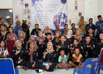 HMJ Kesejahteraan Sosial FISIP UMSU Bangun Kampung Iklim Terpadu di Deli Serdang