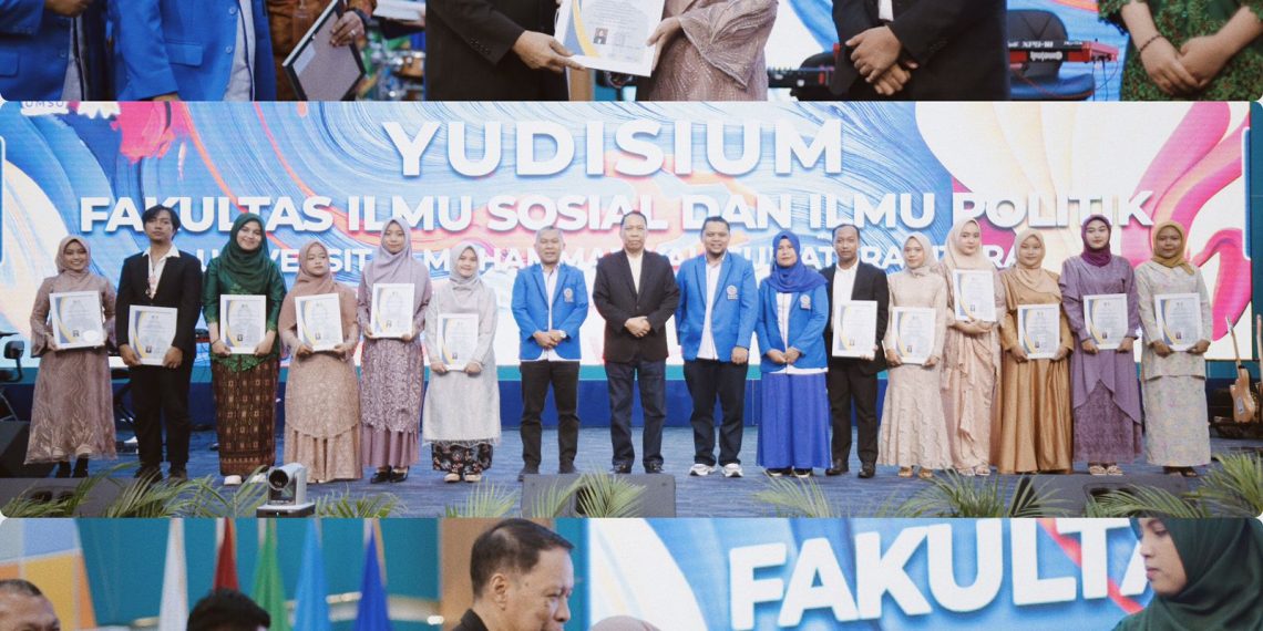 Bertabur Prestasi, FISIP UMSU Yudisium 220 Lulusan