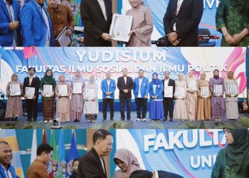 Bertabur Prestasi, FISIP UMSU Yudisium 220 Lulusan