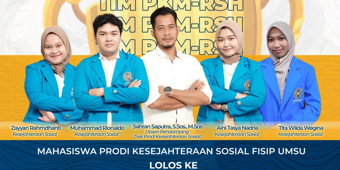 6 Mahasiswa Kessos FISIP UMSU Lolos ke PIMNAS 2023 di Unpad Bandung