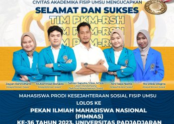 6 Mahasiswa Kessos FISIP UMSU Lolos ke PIMNAS 2023 di Unpad Bandung