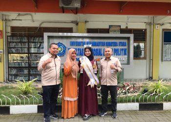 Mahasiswi FISIP UMSU Ukir 2 Prestasi di Ajang Putri Muslimah Nusantara Tahun 2023