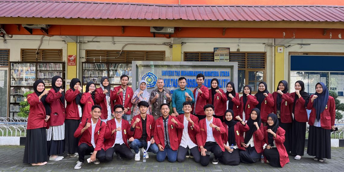 PK IMM FISIP UMSU Lakukan Audiensi dengan Dekanat FISIP UMSU terkait pengenalan Badan Pimpinan Harian serta memaparkan Program Kerja dalam 1 Tahun kedepan