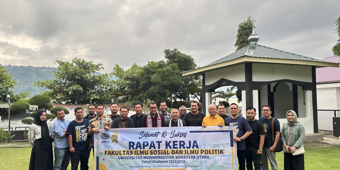 FISIP UMSU lanjutan Rapat Kerja dan Finalisasi RKAT Tahun 2023/2024