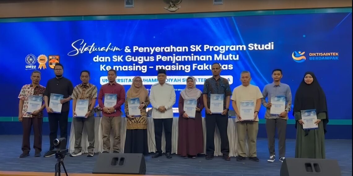 Resmi Terima SK Rektor, GPM FISIP UMSU Siap Perkuat Sistem Penjaminan Mutu Akademik