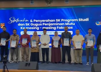 Resmi Terima SK Rektor, GPM FISIP UMSU Siap Perkuat Sistem Penjaminan Mutu Akademik