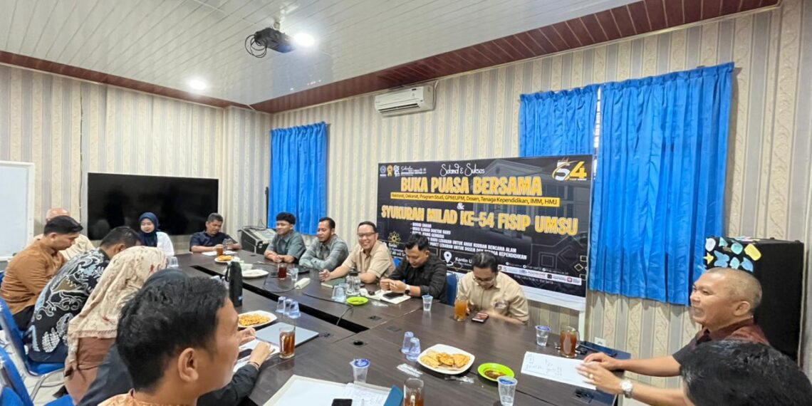 BINCANG SELASA FISIP UMSU Bahas Evaluasi Akademik dan Matangkan Pembukaan Prodi Hubungan Internasional