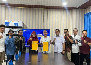 Perkuat Kolaborasi, FISIP UMSU dan FISIP UMTS Teken MoA