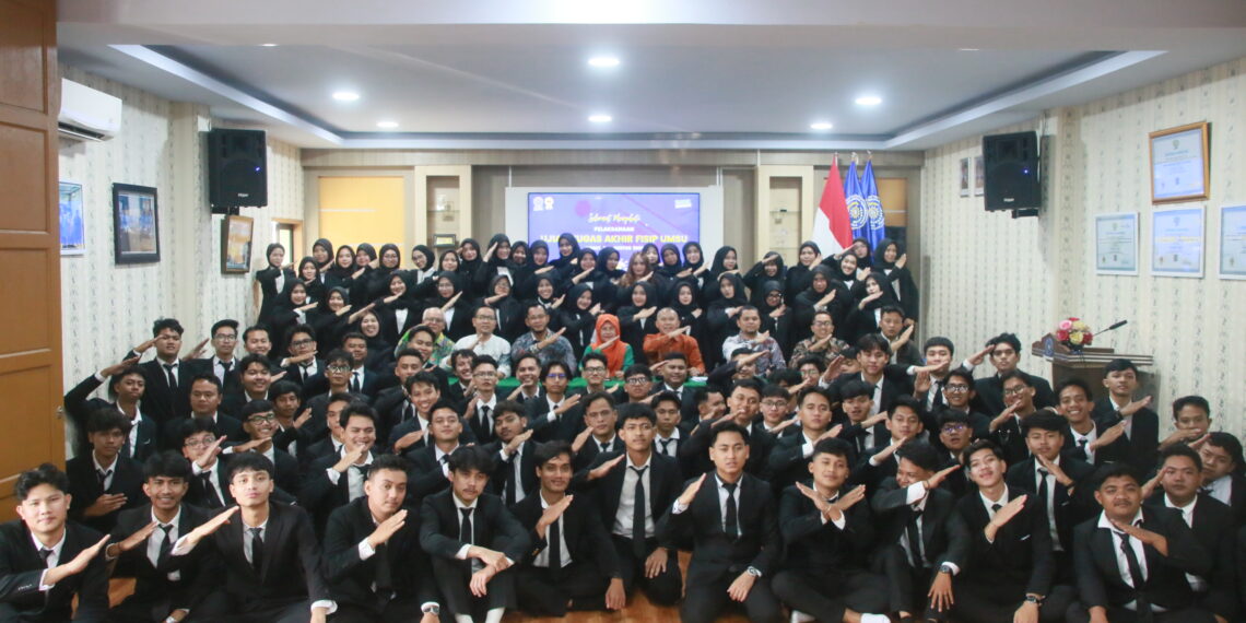 Ujian Tugas Akhir FISIP UMSU Berjalan Lancar, Lulusan Diminta Jaga Nama Baik Almamater