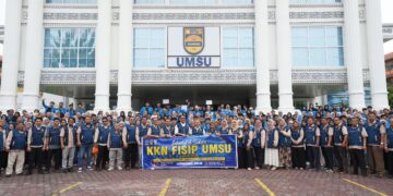 FISIP UMSU Berangkatkan 404 Mahasiswa KKN Lokal dan KKN Internasional