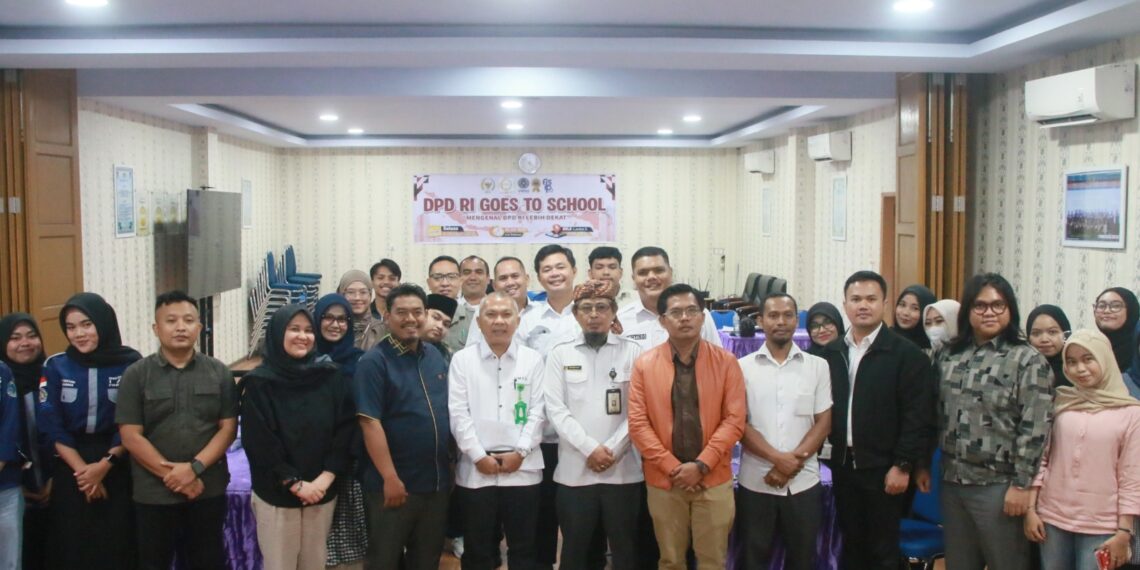 Prodi IKO FISIP UMSU Hadirkan DPD RI Goes to School, Mahasiswa Diajak Kenali Peran dan Kewenangan DPD RI