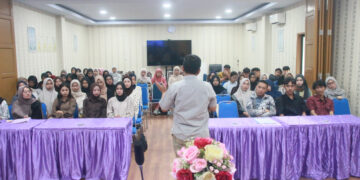 Prodi IKO FISIP UMSU Bekali 244 Mahasiswa Baru Angkatan 2026 tentang Sistem Pembelajaran S1